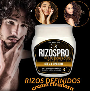 RIZOS PRO CREMA VERDE ORIGINAL - POTE 500 GR